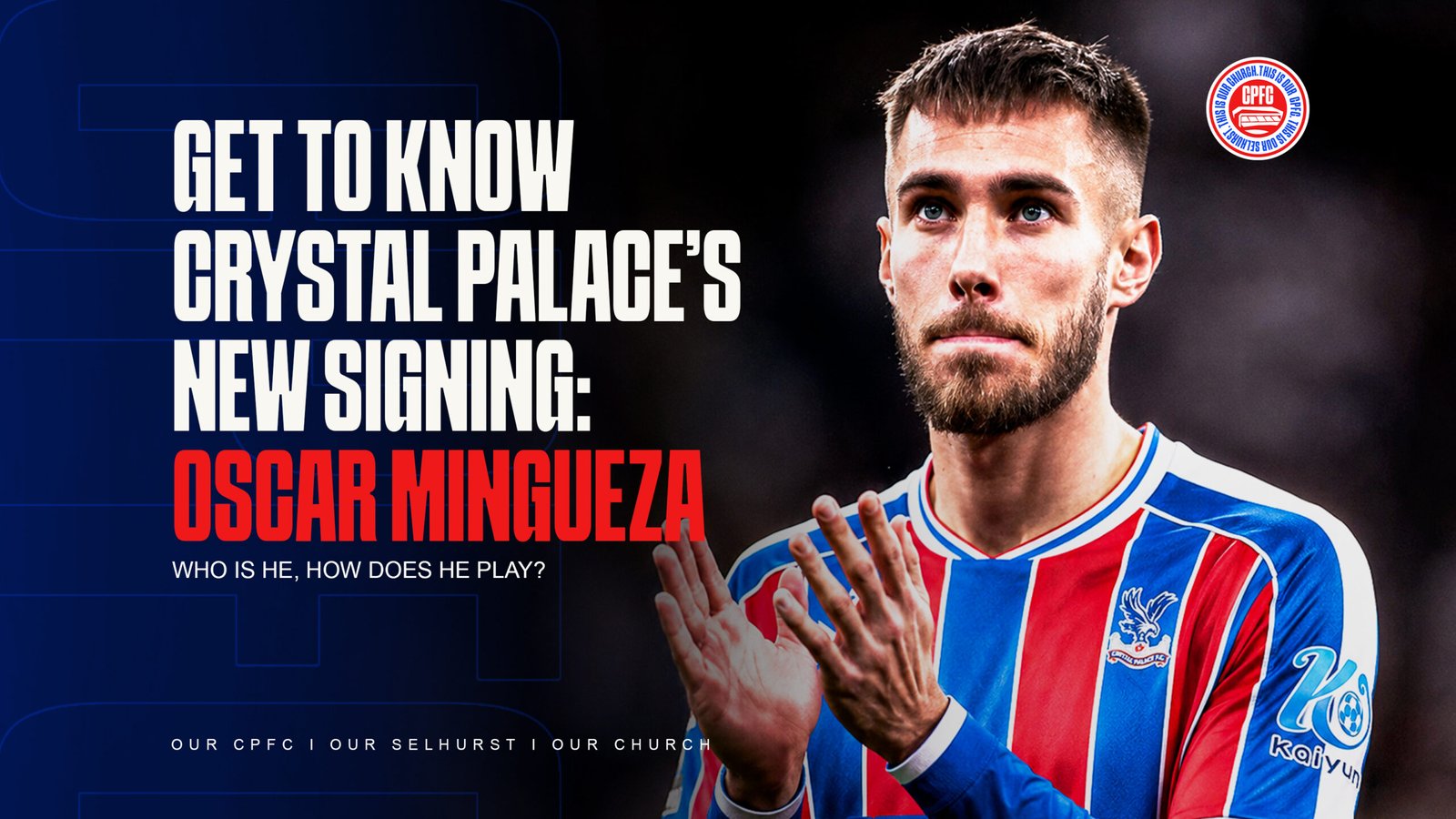 New Crystal Palace signing, Oscar Mingueza