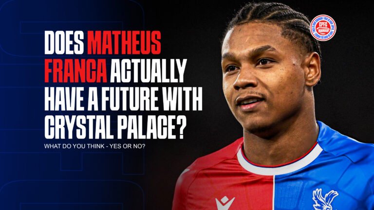 Matheus Franca in Crystal Palace top